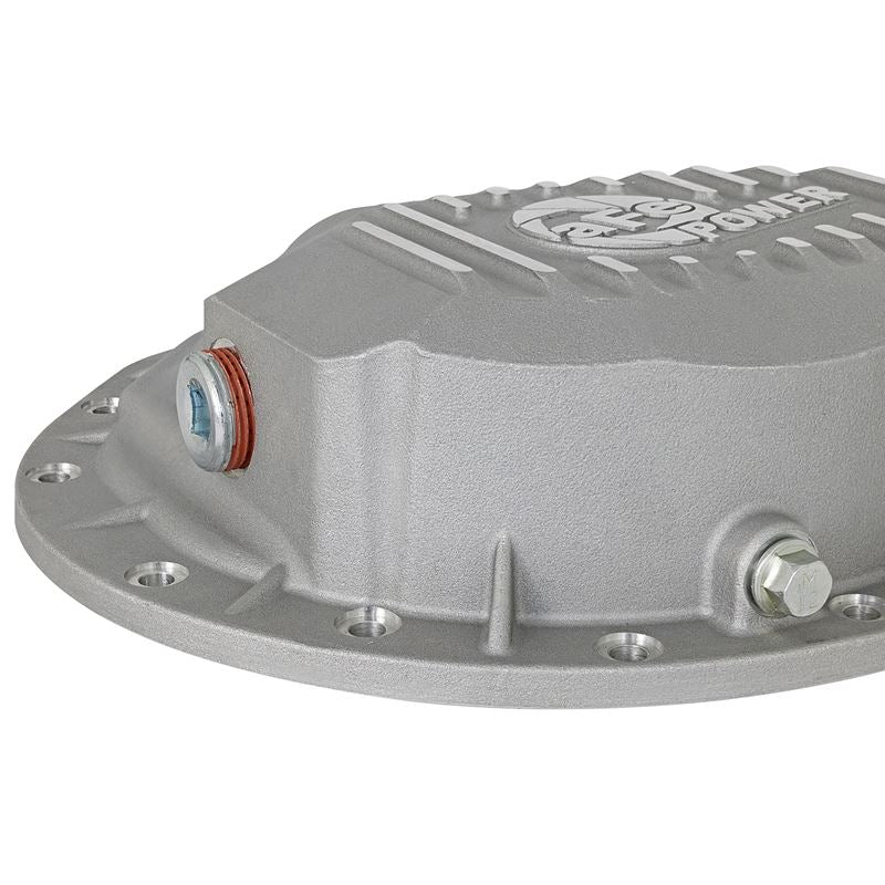 aFe Street Series Rear Differential Cover Raw w/ Machined Fins (46-70360)