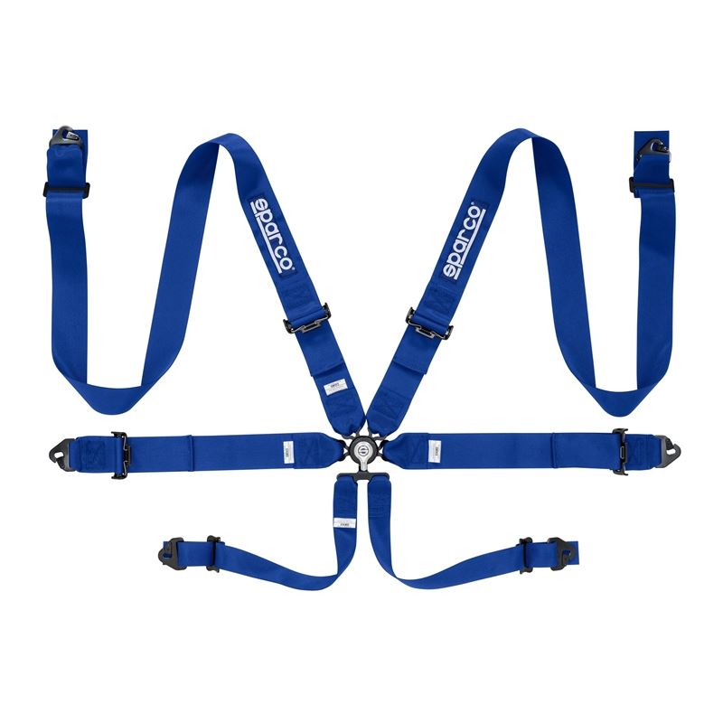 Sparco 3" 6-Point Steel Competition Harness (04818RAC)