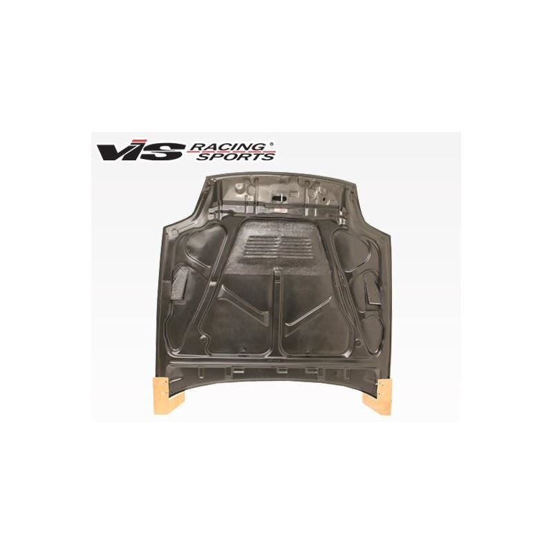 VIS Racing EVO Style Black Carbon Fiber Hood (97HDPRE2DEV-010C)