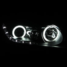 Load image into Gallery viewer, ANZO USA 2006-2011 Honda Civic Projector Headlights w/ Halo Black (CCFL) (121454)