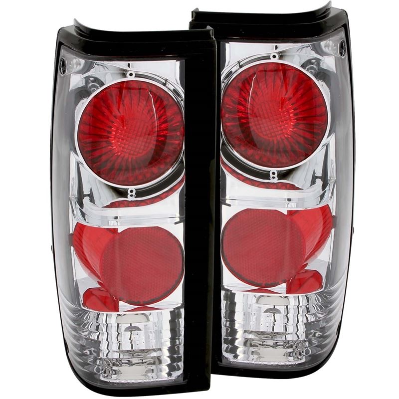 ANZO USA 1982-1994 Chevrolet S-10 Taillights Chrome (211029)