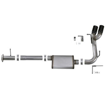 Load image into Gallery viewer, aFe MACH Force-Xp 3 IN 409 Stainless Steel Cat-Back Exhaust System w/ Black Tip (49-44096-B)