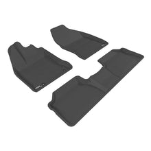 Load image into Gallery viewer, 3D Maxpider KAGU Floor Mat, BLACK, 1ST ROW/2ND ROW (L1LX02201509)