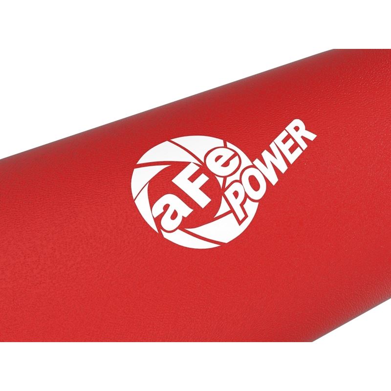 aFe Power BladeRunner 2-3/4in Aluminum Cold Charge Pipe - Red for 20-23 Ford Explorer ST V6 3.0L (tt) (46-20659-R)