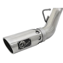 Load image into Gallery viewer, aFe ATLAS 4 IN Aluminized Steel DPF-Back Exhaust System w/ Polished Tip (49-04086-P)