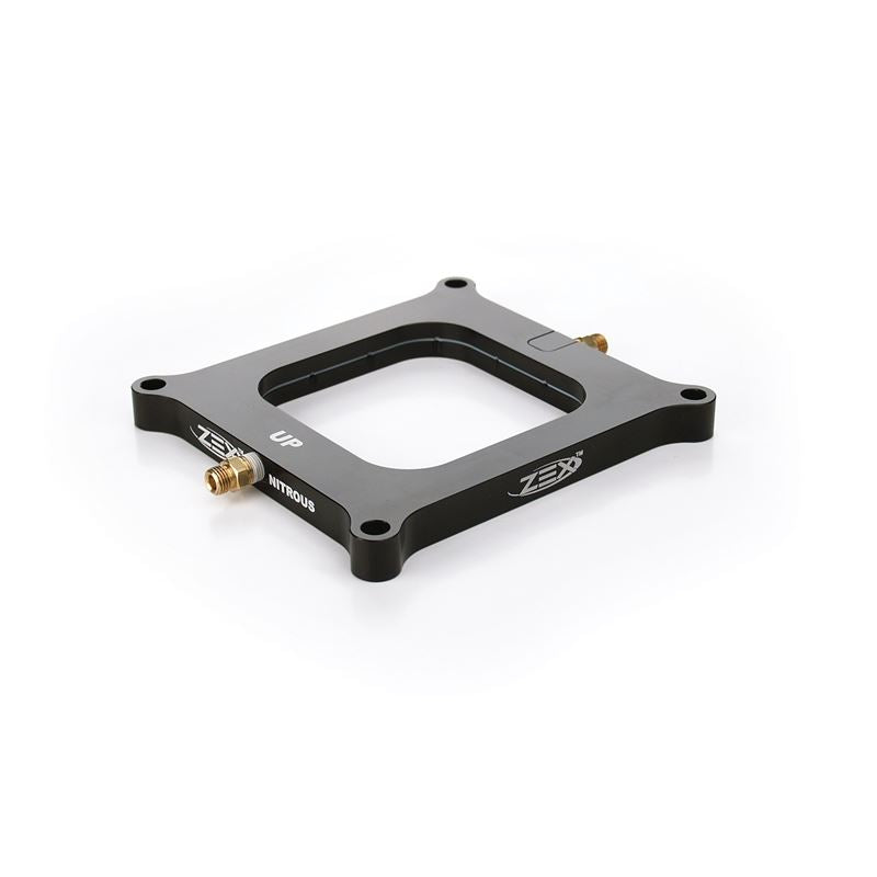 ZEX Square Flange Perimeter Plate Conversion Kit Black (82043B)