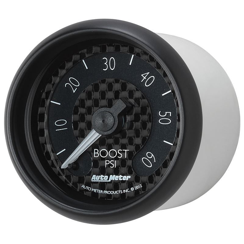 AutoMeter GT Series 52mm Mechanical 0-60 psi Boost Gauge (8005)