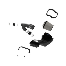 aFe Track Series Stage-2 Carbon Fiber Intake System w/ Pro DRY S Media for 2018-2021 Ford Expedition(57-10010D)
