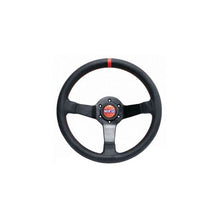 Load image into Gallery viewer, Sparco Steering Wheel R330 Champion Black Leather / Red Stiching (015R330CHAMPION)