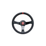 Sparco Steering Wheel R330 Champion Black Leather / Red Stiching (015R330CHAMPION)