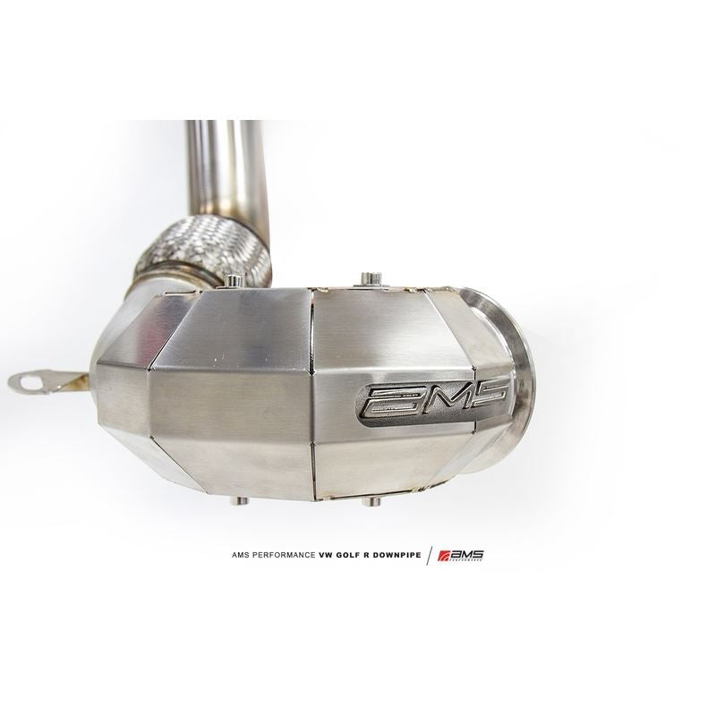 AMS Performance 2015+ VW MK7 Golf R Upgraded 3" Downpipe - Race (AMS.21.05.0001-2)