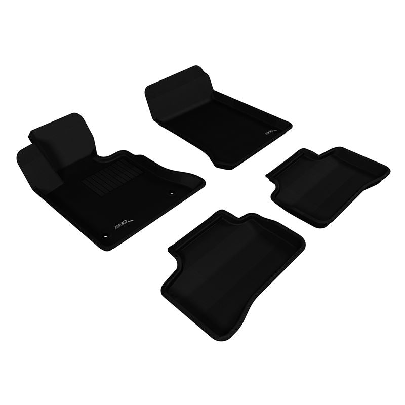 3D Maxpider KAGU Floor Mat, BLACK, 1ST ROW/2ND ROW (L1MB05101509)