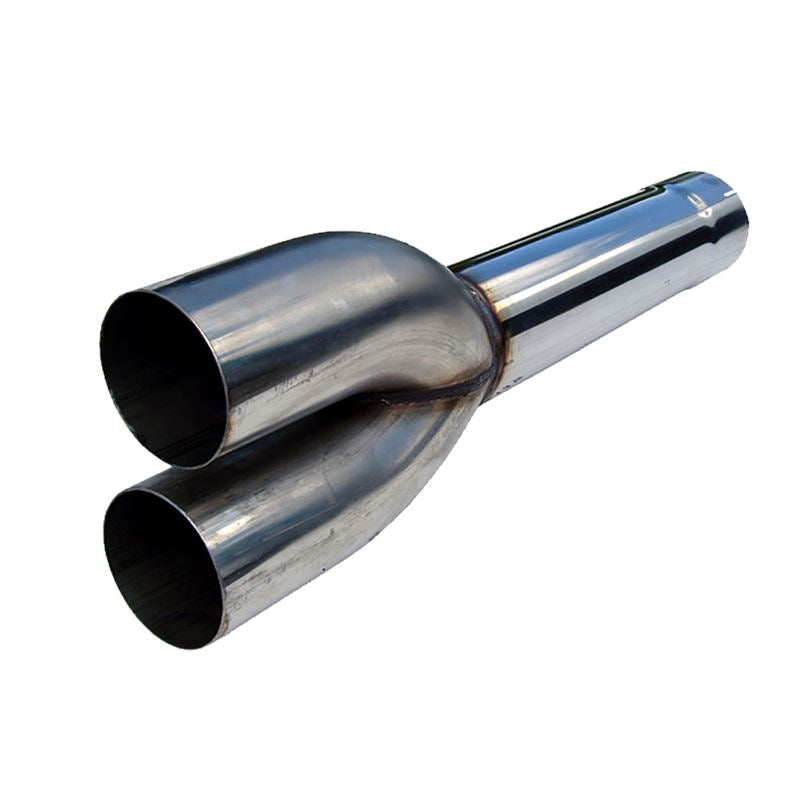 MBRP Exhaust Dual Muffler Delete Pipe 4in. Inlet/Outlet 27.5in. Overall T409 (MDDS927)