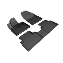 Load image into Gallery viewer, 3D Maxpider KAGU Floor Mat, BLACK, 1ST ROW/2ND ROW (L1HY09301509)