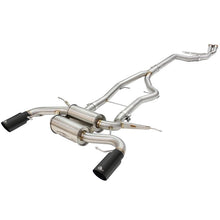 Load image into Gallery viewer, aFe MACH Force-Xp 3 IN to 2-1/2 IN Stainless Steel Cat-Back Exhaust w/ Black Tip (49-36328-B)