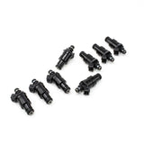 Deatschwerks Universal Low Impedance 11mm upper set of 8 injector 1200cc/min (42M-11-1200-8)