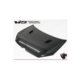 VIS Racing RVS Style Black Carbon Fiber Hood (06VWGOF2DRVS-010C)