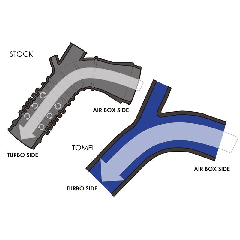 TURBO SUCTION HOSE EVO10 60mm (TB301A-MT02A)