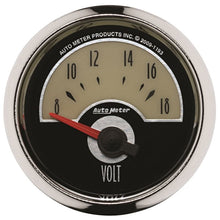 Load image into Gallery viewer, AutoMeter Voltmeter Gauge (1193)