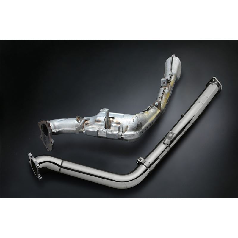 STRAIGHT DOWN PIPE KIT EXPREME EJ SINGLE SCROLL GD Ver.2 with TITAN EXHAUST BANDAGE (TB6060-SB02A)