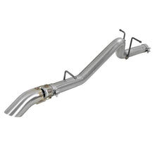 Load image into Gallery viewer, aFe Large Bore-HD 3 IN 409 Stainless Steel Cat-Back Exhaust System w/ Polished Tip (49-44100-P)