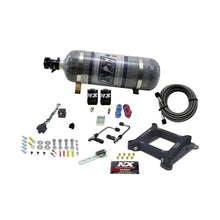 Load image into Gallery viewer, Nitrous Express 4150 Gemini Stage 6 Nitrous Kit (50-300HP) w/Composite Bottle (60040-12)