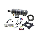 Nitrous Express 4150 Gemini Stage 6 Nitrous Kit (50-300HP) w/Composite Bottle (60040-12)