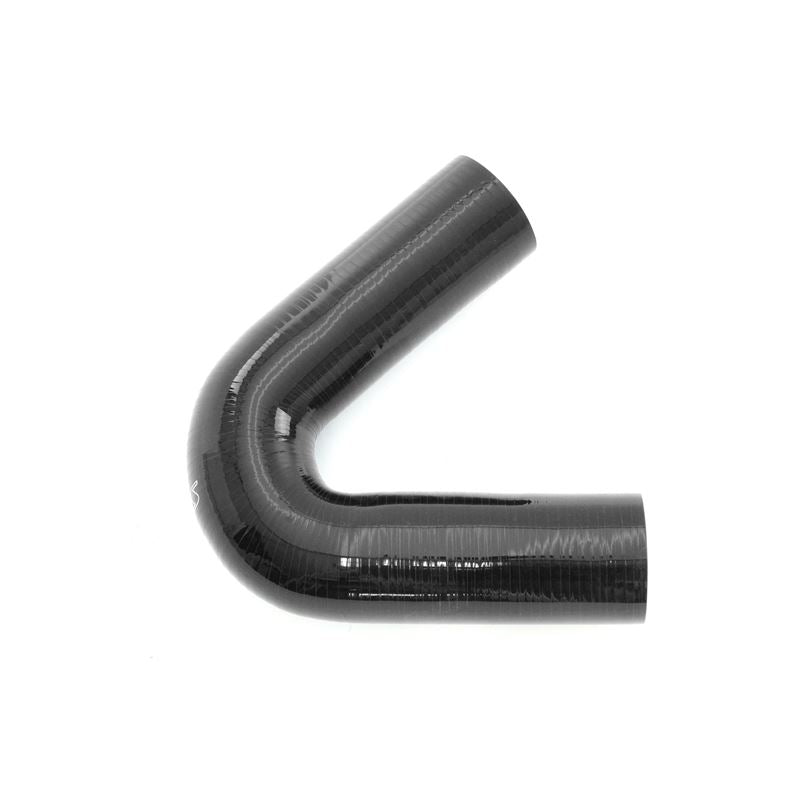 HPS 135 deg. silicone coupler, high temp 4-ply reinforced, 2-1/4" ID, 5" legs (HTSEC135-225-BLK)