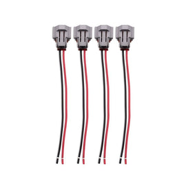 Blox Racing Injector Pigtail, EV1 Female - Set of 4 (BXFU-00602-EV1-4)