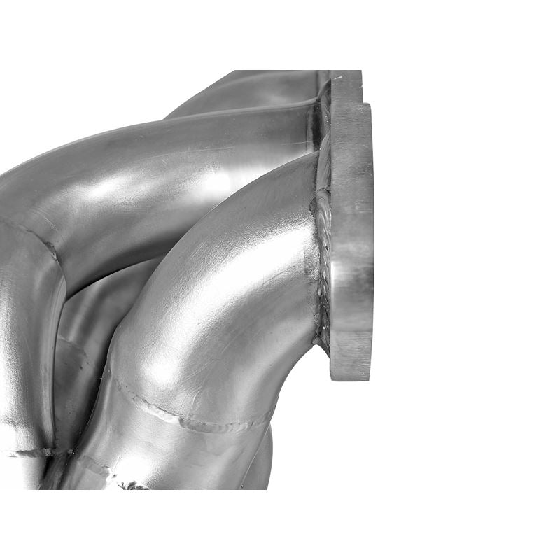 aFe Twisted Steel 409 Stainless Steel Shorty Header (48-44003)