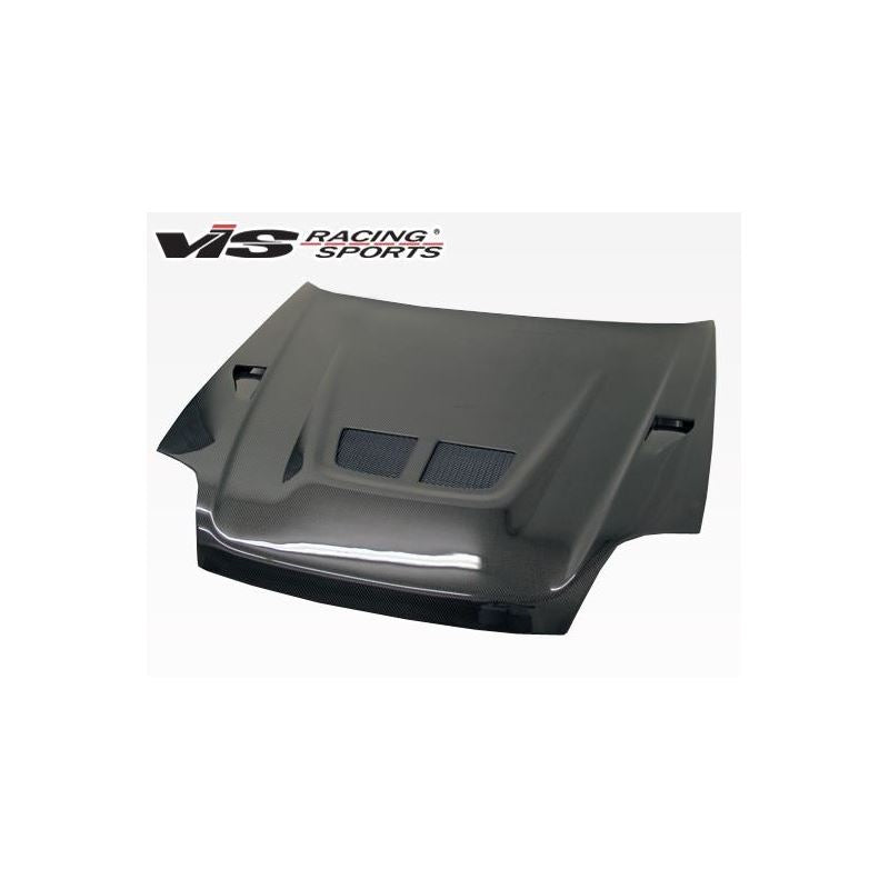 VIS Racing EVO Style Black Carbon Fiber Hood (97HDPRE2DEV-010C)