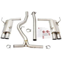 Load image into Gallery viewer, Takeda 3 IN to 2-1/4 IN 304 Stainless Steel Cat-Back Exhaust w/ Polished Tip (49-36801-P)