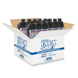 B&M Racing Automatic Transmission Trick Shift Fluid; (Sold in case of 12; 1 Quart Bottles) (80261)