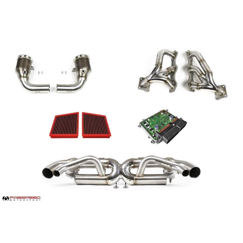 Fabspeed 992 Twin Turbo Sport Performance Package (21+) (FS.POR.992T.SPKG)