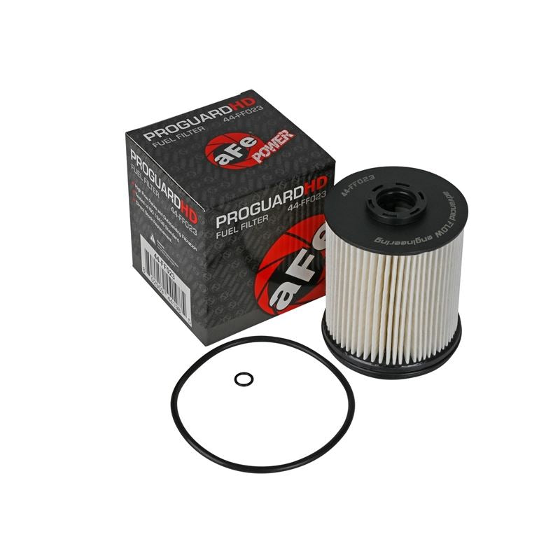 aFe Pro GUARD D2 Fuel Filter(4 Pack)GM Diesel Trucks 17-20 V8-6.6L(td)/2020 L6-3.0L(td)(44-FF023-MB)