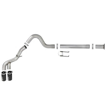 Load image into Gallery viewer, aFe Rebel XD Series 4 IN 409 Stainless Steel DPF-Back Exhaust w/Dual Black Tips for 2011-2014 Ford F-250 Super Duty(49-43120-B)