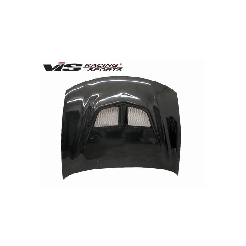 VIS Racing EVO Style Black Carbon Fiber Hood (95DGAVG2DEV-010C)