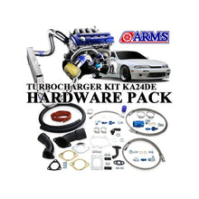 Load image into Gallery viewer, TURBOCHARGER KIT ARMS KA24DE HARDWARE PACK (TB401A-NS16PK)