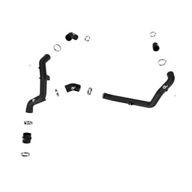 aFe BladeRunner 2 1/4in Intercooler Hot Side Charge Pipe - Black for 22-23 Ford Explorer V6-3.0L (tt) (46-20678-B)