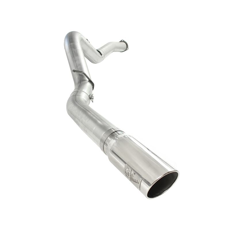 aFe ATLAS 5 IN Aluminized Steel DPF-Back Exhaust System w/Polished Tip (49-04040-P)