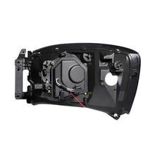 Load image into Gallery viewer, ANZO USA 2006-2008 Dodge Ram 1500 Projector Headlights w/ Halo Chrome (CCFL) (111103)