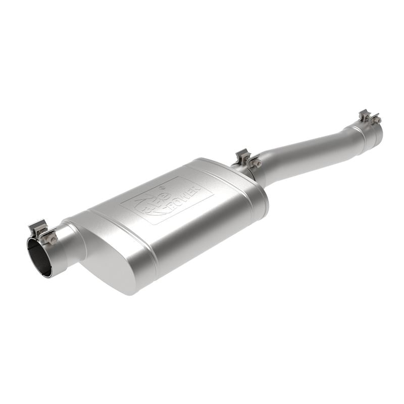 aFe Apollo GT Series 409 Stainless Steel Muffler Upgrade Pipe for 2020-2021 Chevrolet Silverado 1500(49C44137)