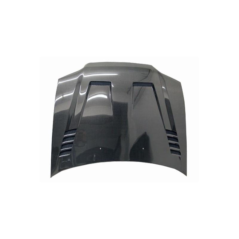 VIS Racing Cyber Style Black Carbon Fiber Hood (92HDCVC2DCY-010C)