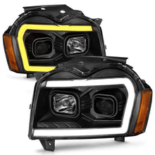 Load image into Gallery viewer, ANZO USA Projector Headlight Set for 2005-2007 Jeep Grand Cherokee (111543)