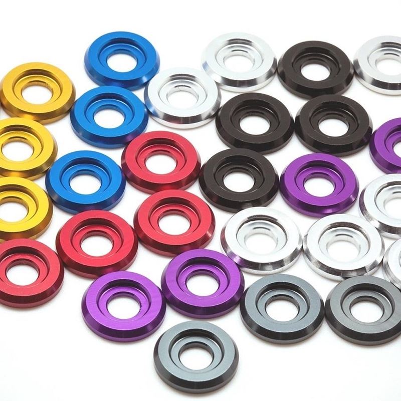 Blox Racing Small Diameter Fender Washers - Black (BXAC-00310-S-BK)