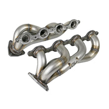 Load image into Gallery viewer, aFe Twisted Steel 304 Stainless Steel Shorty Headers (48-34145)