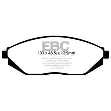 Load image into Gallery viewer, EBC Greenstuff 2000 Series Sport Brake Pads (DP22097)