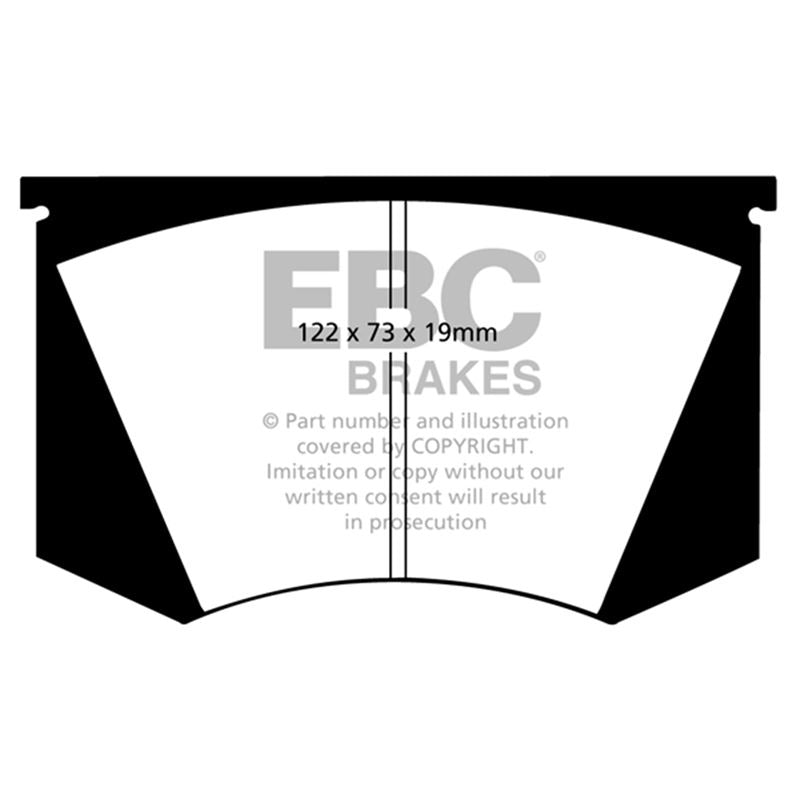 EBC Greenstuff 2000 Series Sport Brake Pads (DP2223)