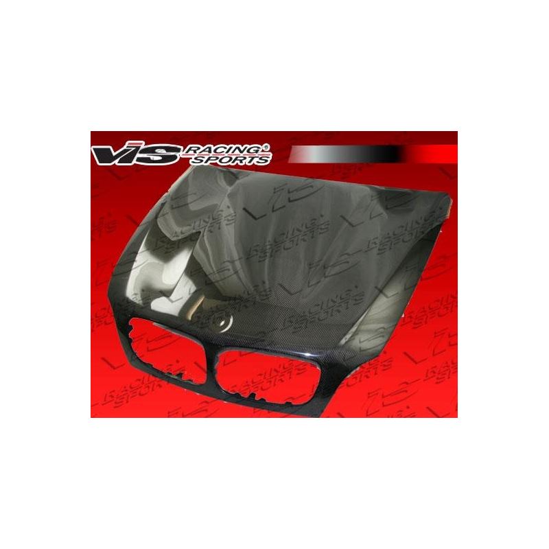 VIS Racing OEM Style Black Carbon Fiber Hood (07BME704DOE-010C)