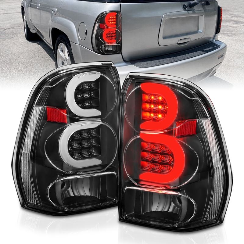 ANZO USA LED Tail Light Assembly for 2002-2009 Chevrolet Trailblazer (311371)